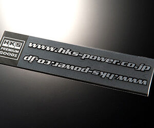 HKS URL Stickers – Black 51003-AK121