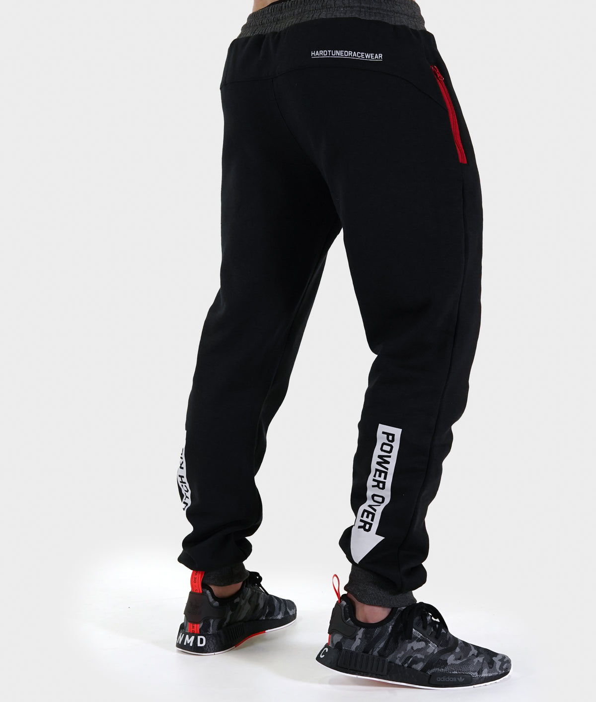 HardTuned – Mens Power Over Track Pants – Black – JDM Clothing Store