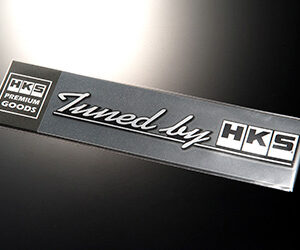 HKS Tuned By HKS Sticker – Black 51003-AK118