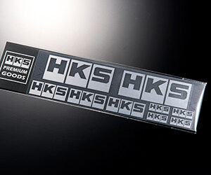 HKS Logo Stickers – Silver 51007-AK231