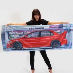 HardTuned – Mitsubishi Evolution 9 Workshop Flag