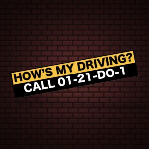 JDM Originals – How’s My Driving? Sticker