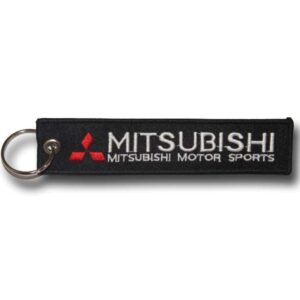 Mitsubishi Tag Keychain