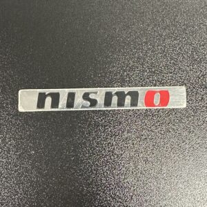 Small Nismo badge silver Nissan